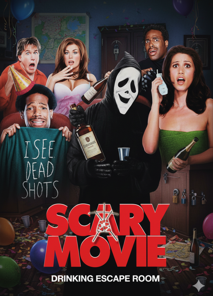Scary Movie - Drinking Escape Room