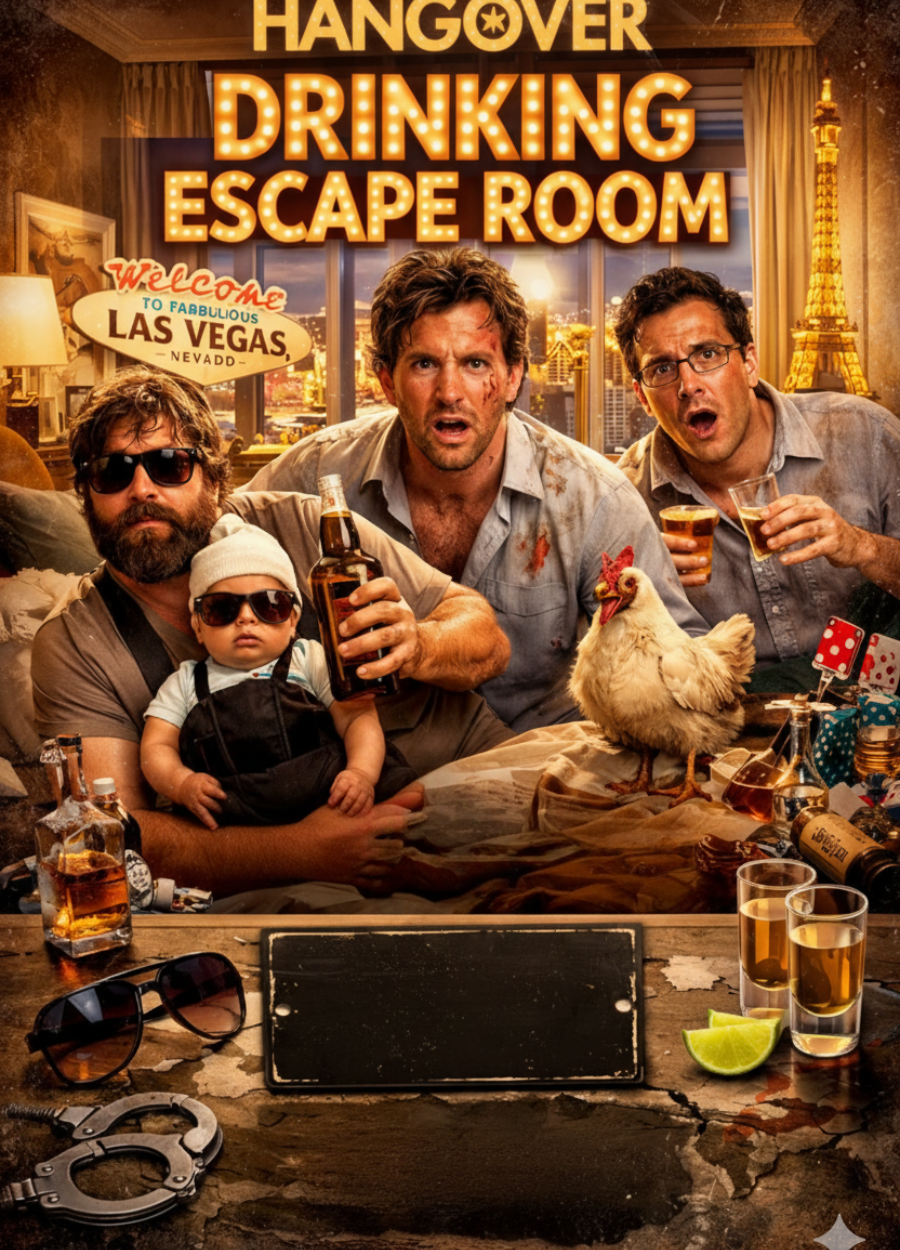 Hangover - Drinking Escape Room